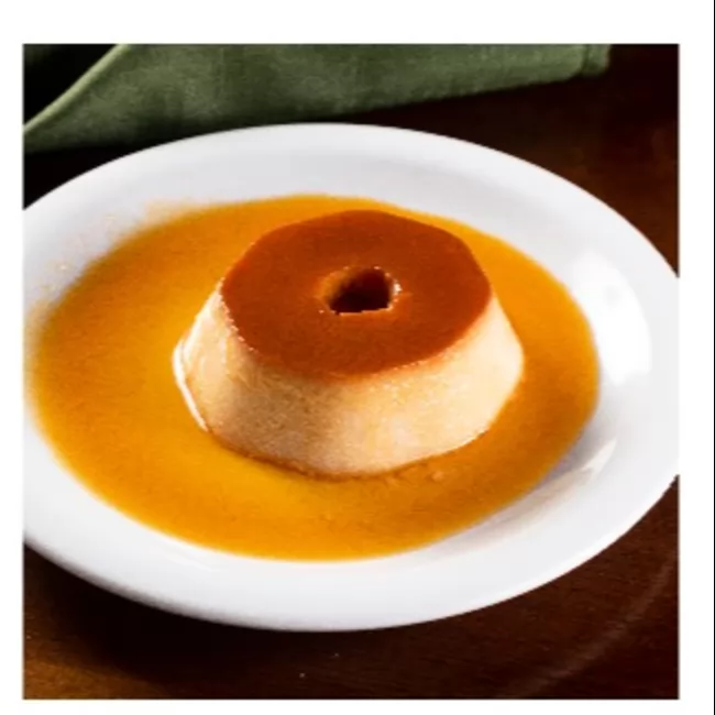 Pudim Com Calda De Caramelo