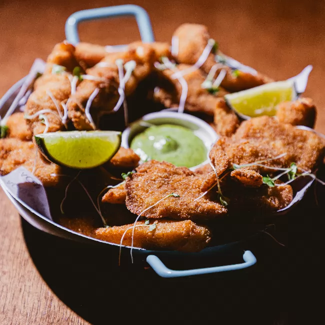 Iscas de Tilápia à Milanesa