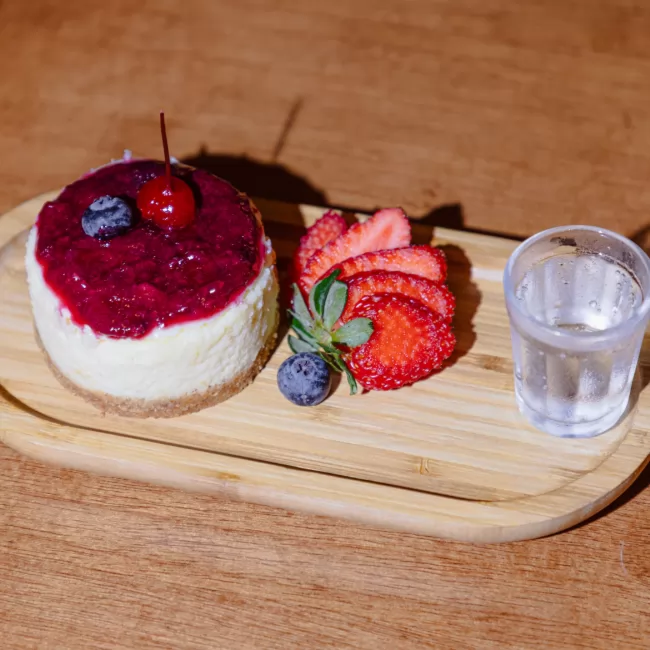 Cheesecake de Frutas Vermelhas