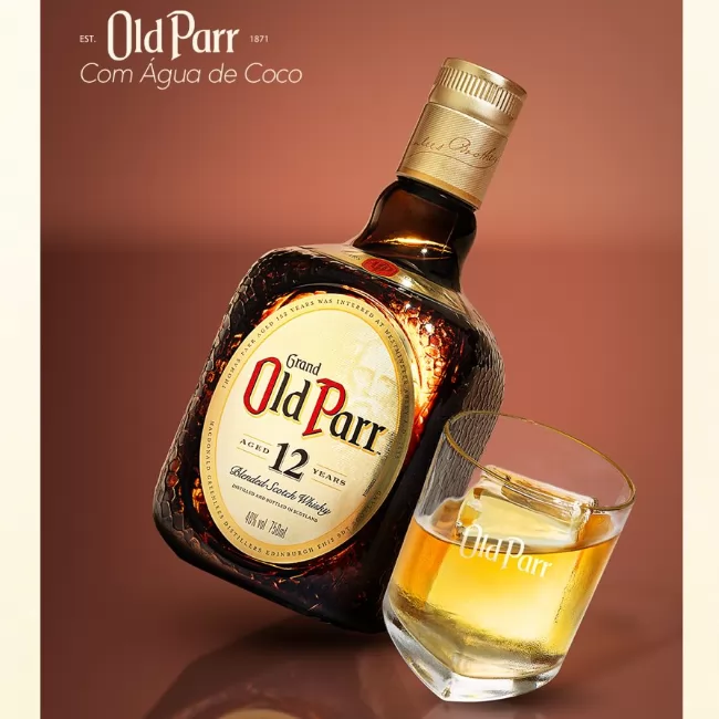Old parr e água de coco